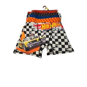 Kids new hot wheels boxers size 8